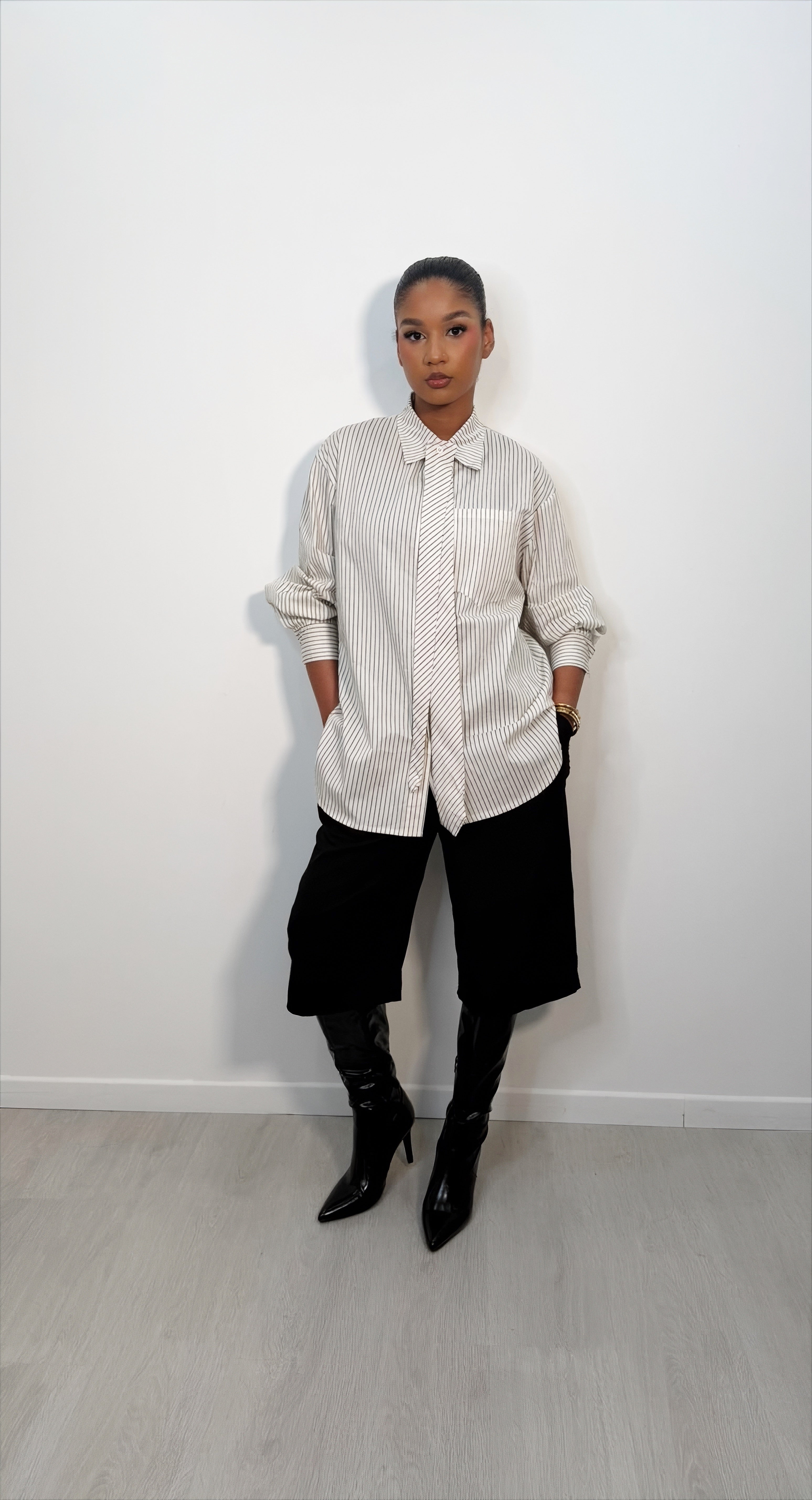Chemise oversize Rayée