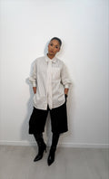 Chemise oversize Rayée