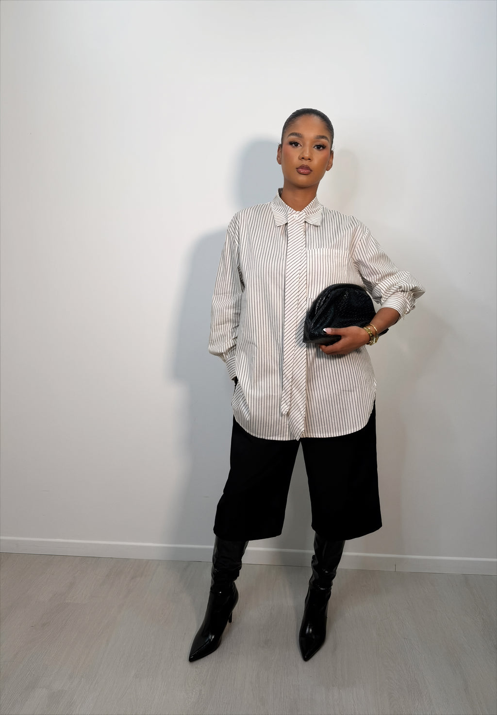 Chemise oversize Rayée