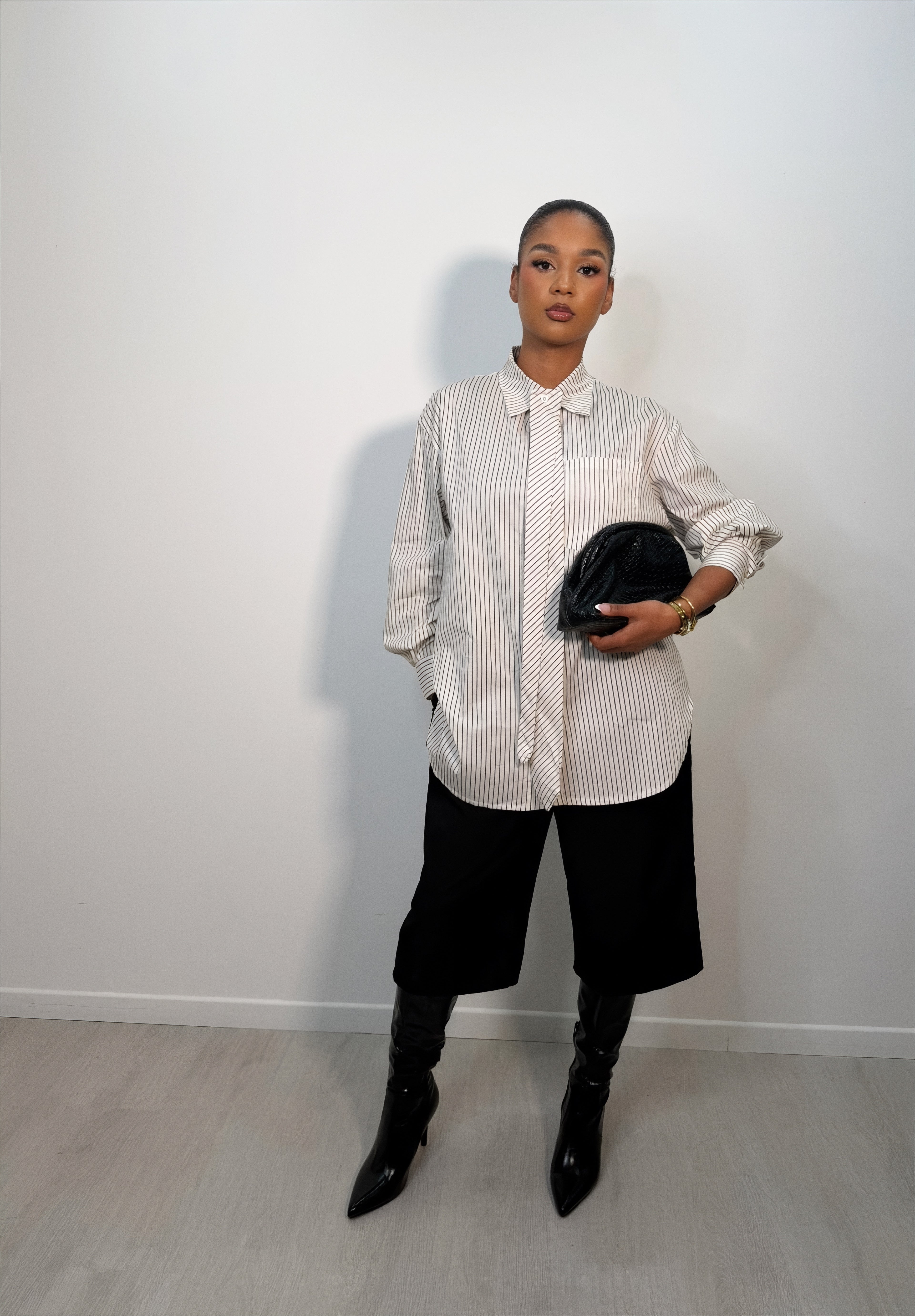 Chemise oversize Rayée